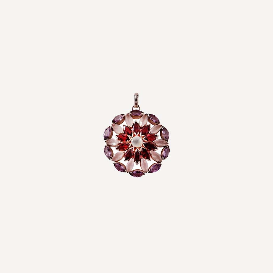 Rosette pendant